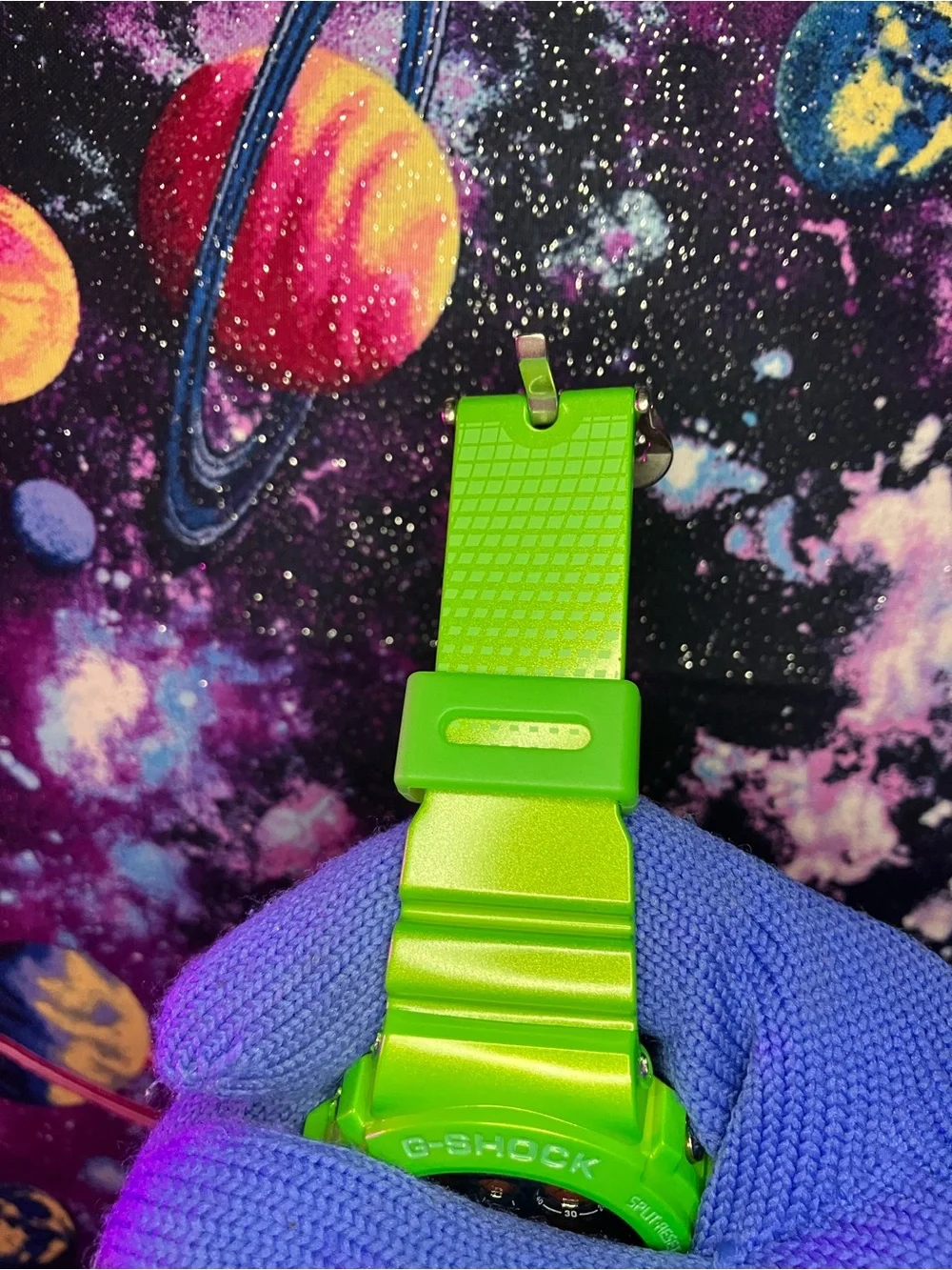 Custom G Shock Green style colorway